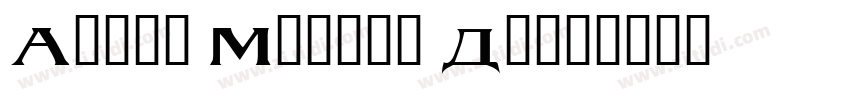 Aseno Modern Demo字体转换